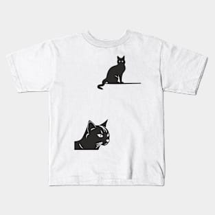 Two Cats Kids T-Shirt